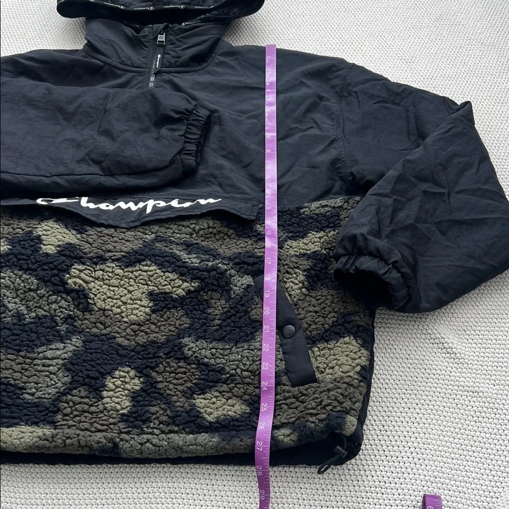 Champion Men's Black and Camo Performance Jacket